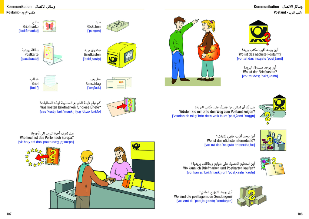 Weitere Ansicht: Illustrierter Sprachführer Deutsch. Hauptsprache Arabisch | Max Starrenberg