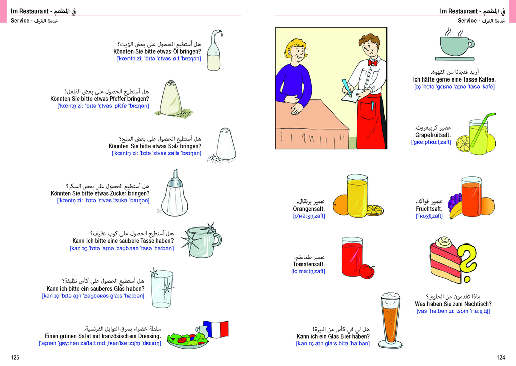 Weitere Ansicht: Illustrierter Sprachführer Deutsch. Hauptsprache Arabisch | Max Starrenberg