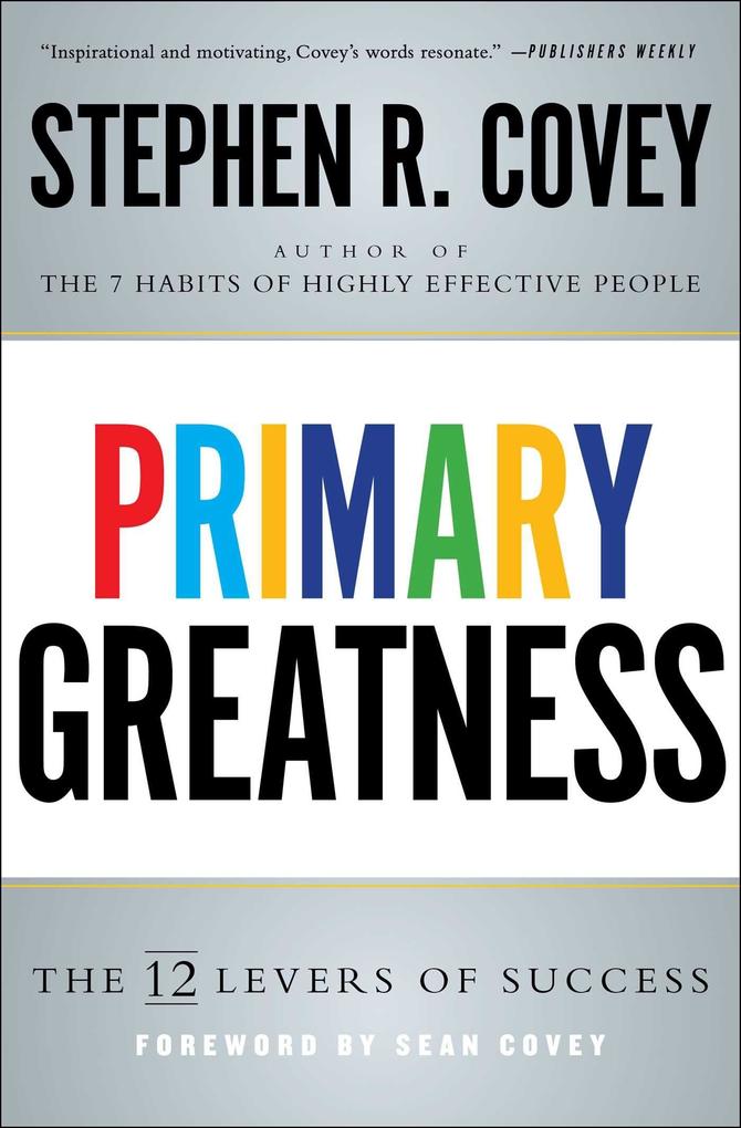 Produktbild: Primary Greatness | Stephen R Covey