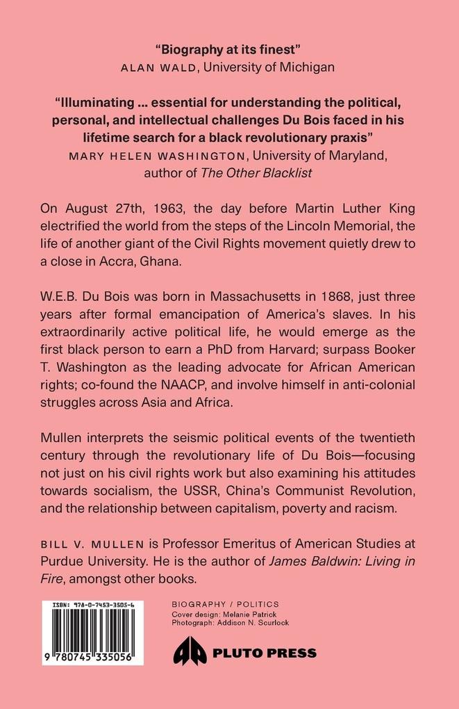 Weitere Ansicht: W.E.B. Du Bois | Bill V. Mullen