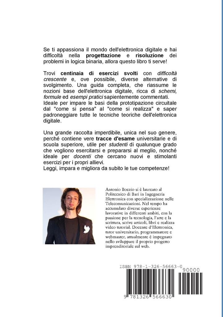 Weitere Ansicht: Esercizi svolti di elettronica digitale | Antonio Boezio