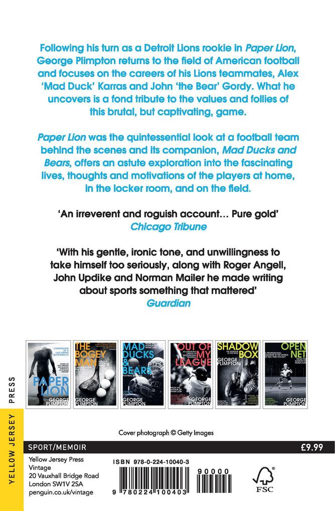 Weitere Ansicht: Mad Ducks and Bears | George Plimpton