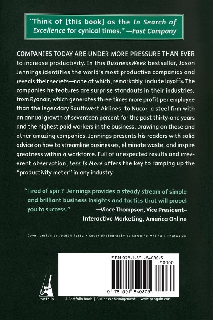 Weitere Ansicht: Less Is More | Jason Jennings