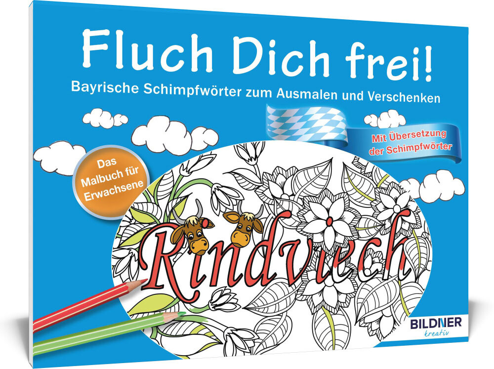 Produktbild: Das Malbuch für Erwachsene: Fluch Dich frei
