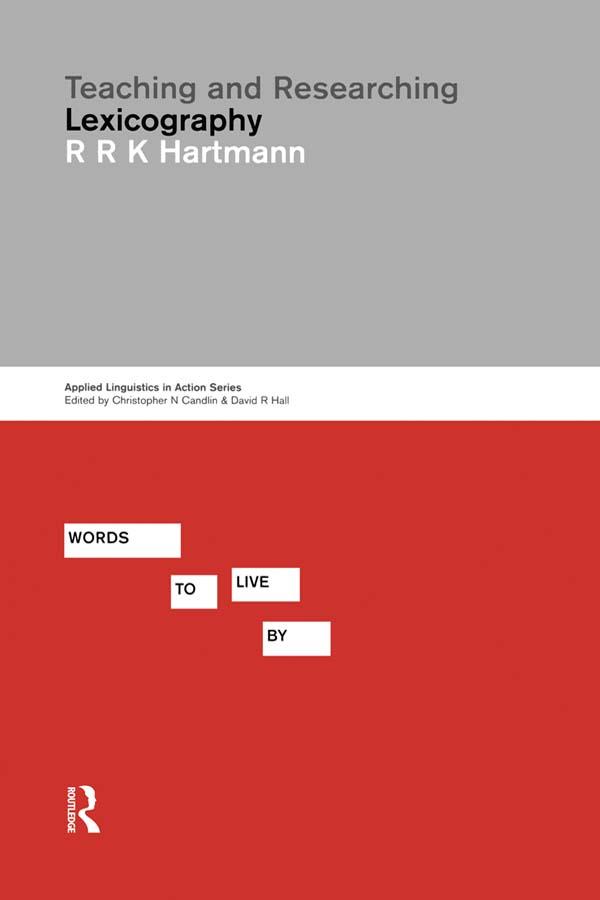 Produktbild: Teaching and Researching Lexicography | R. R. K. Hartmann