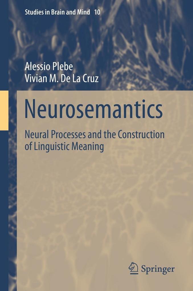 Produktbild: Neurosemantics | Alessio Plebe, Vivian M. De La Cruz