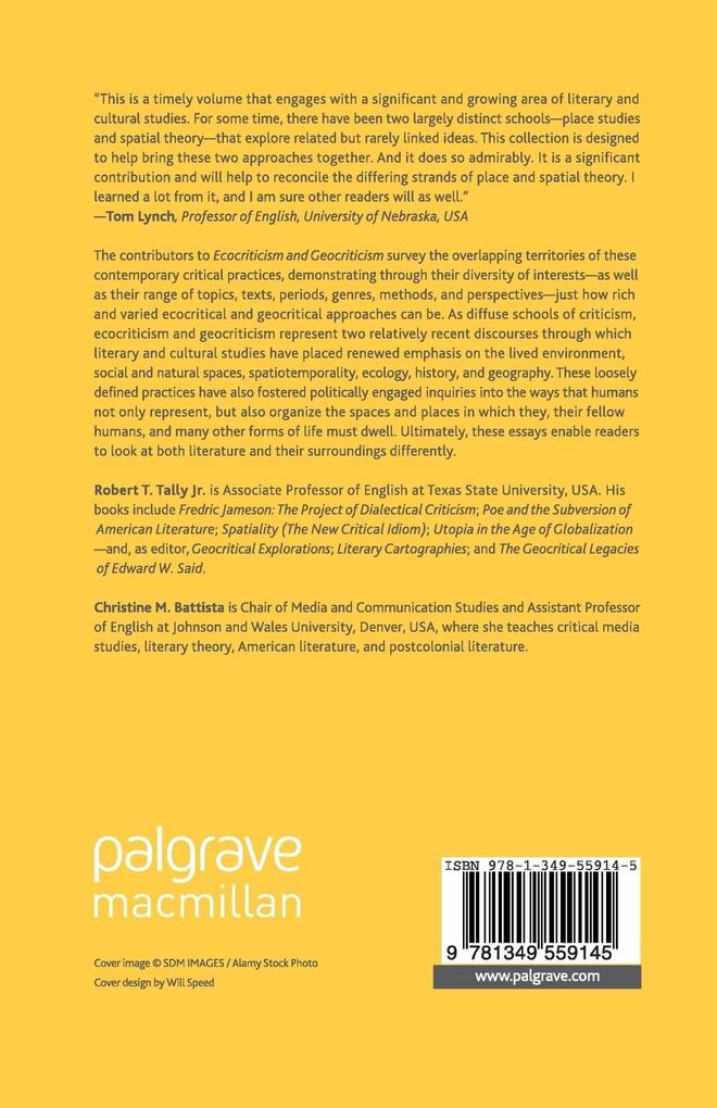 Weitere Ansicht: Ecocriticism and Geocriticism