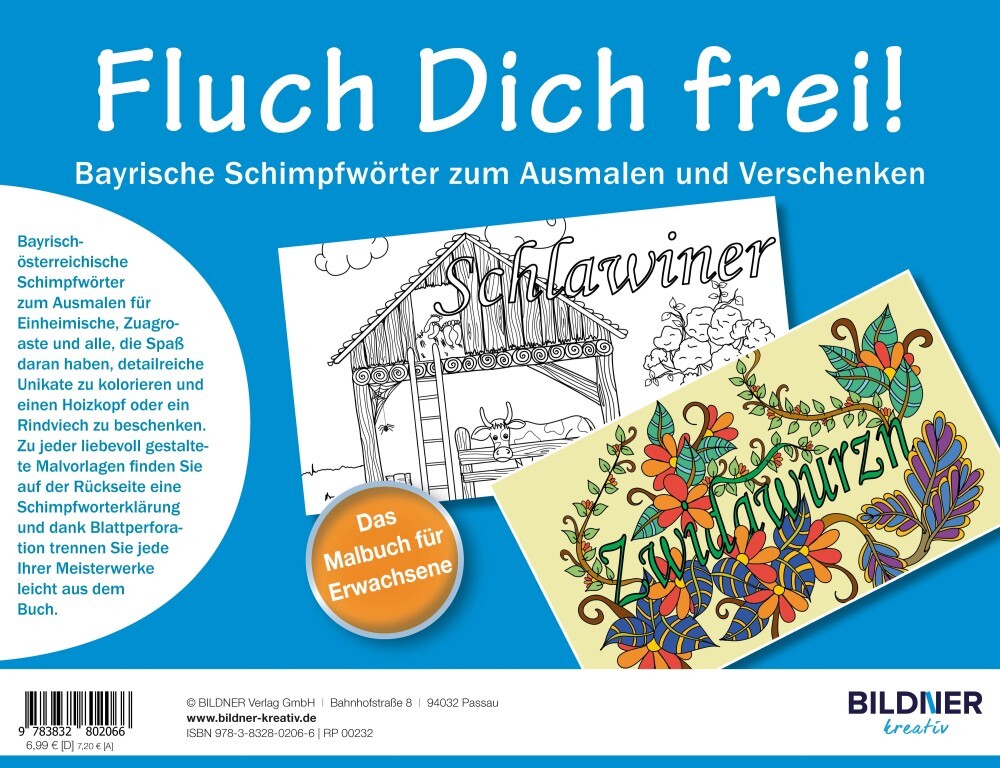 Weitere Ansicht: Das Malbuch für Erwachsene: Fluch Dich frei