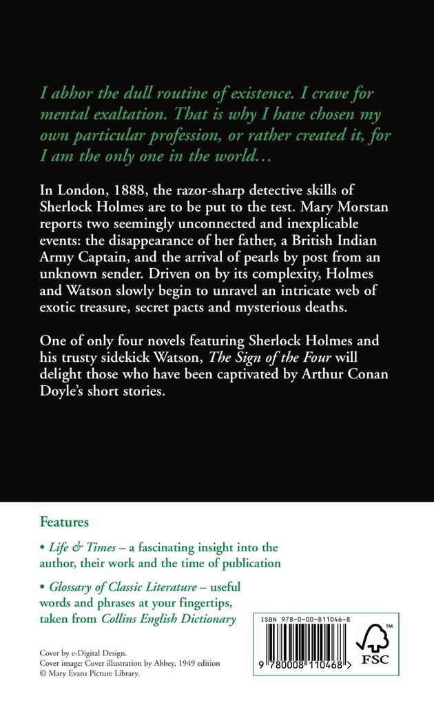 Weitere Ansicht: XCLASSICS-SIGN OF THE FOUR PB | Arthur Conan Doyle