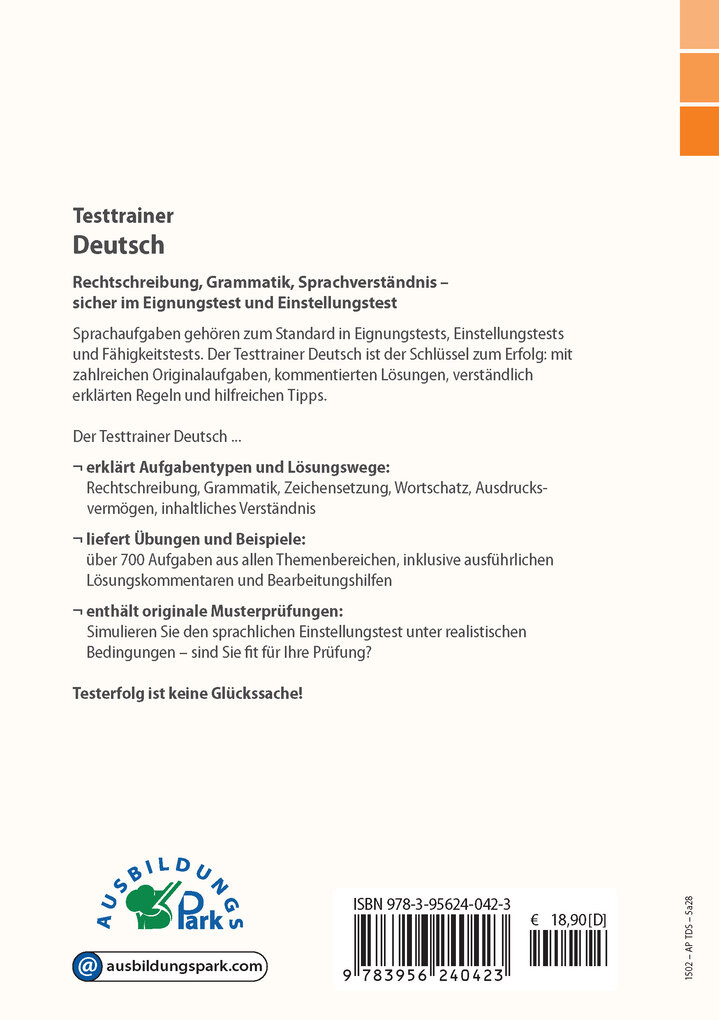 Weitere Ansicht: Testtrainer Deutsch | Kurt Guth, Marcus Mery, Marianne Macheroux
