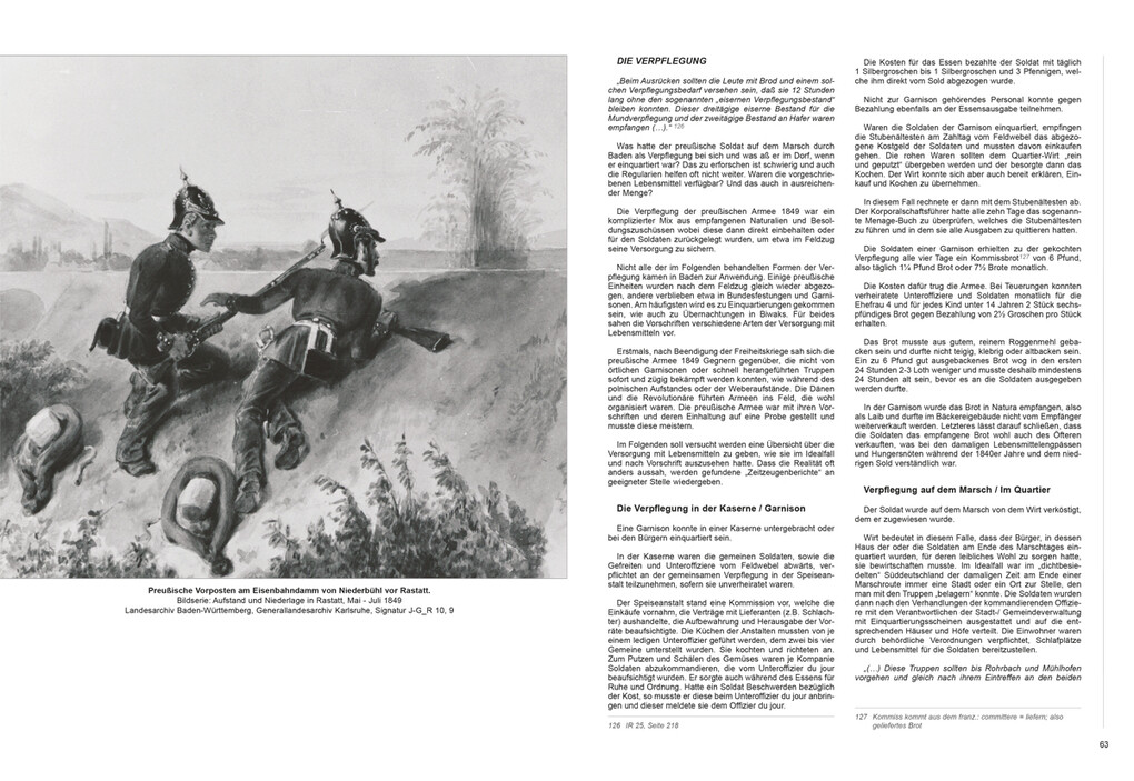 Weitere Ansicht: Der preußische Infanterist im badischen Feldzuge 1849 | Christian Wolff