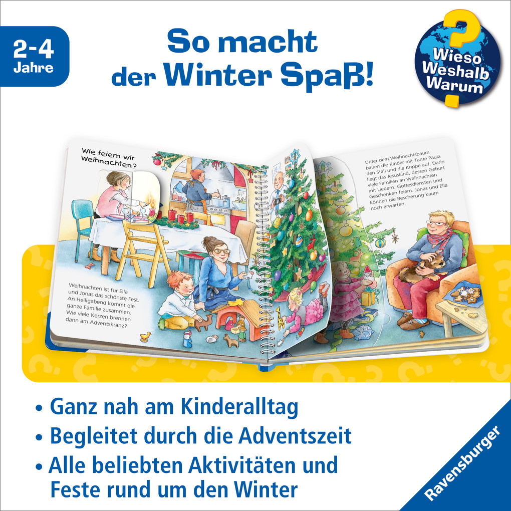 Weitere Ansicht: Wieso? Weshalb? Warum? junior, Band 58: Was machen wir im Winter? | Andrea Erne