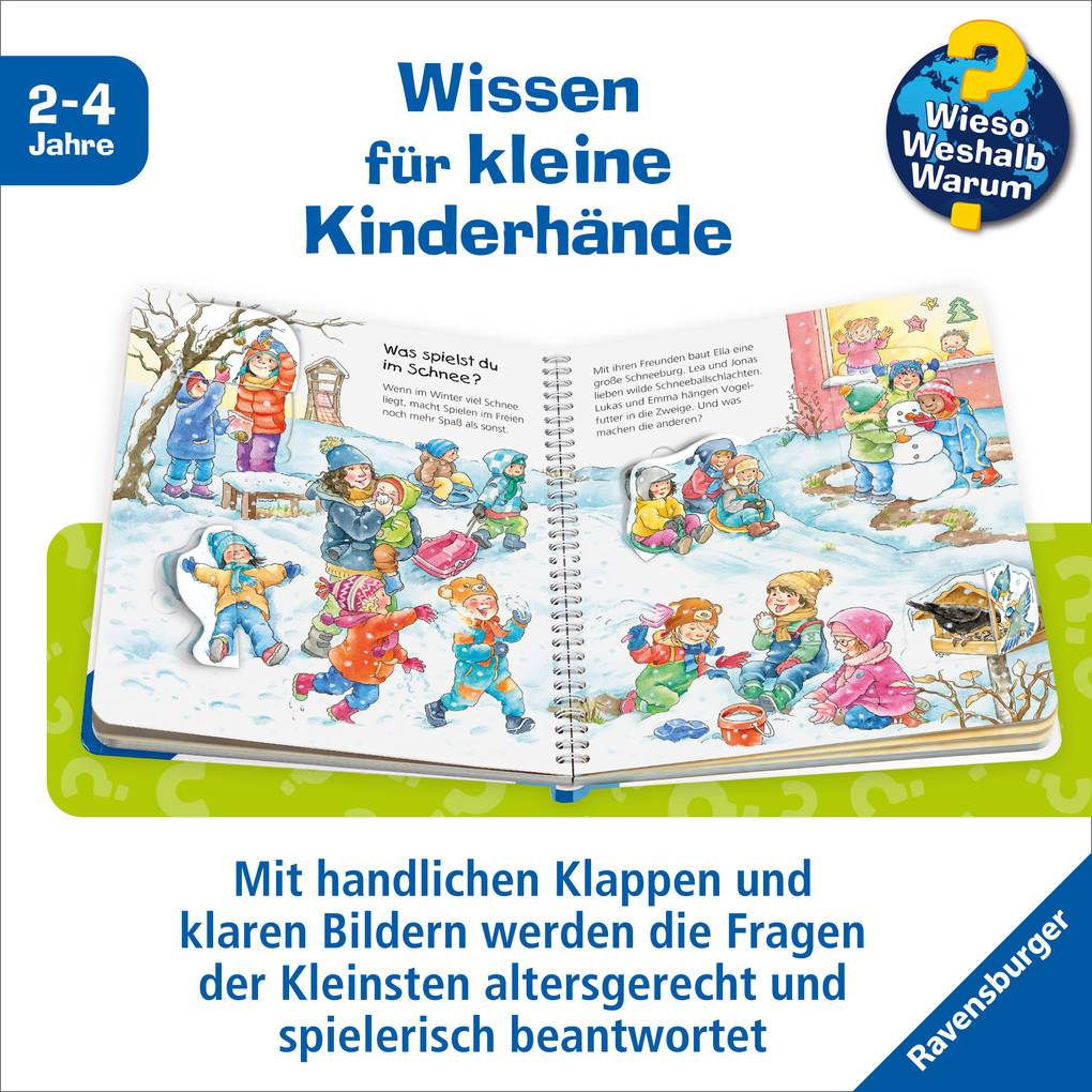 Weitere Ansicht: Wieso? Weshalb? Warum? junior, Band 58: Was machen wir im Winter? | Andrea Erne