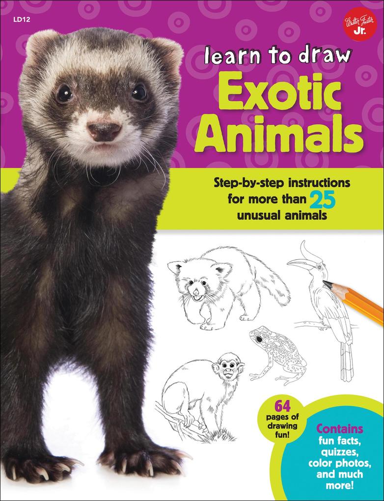 Produktbild: Learn to Draw Exotic Animals | Elizabeth T. Gilbert