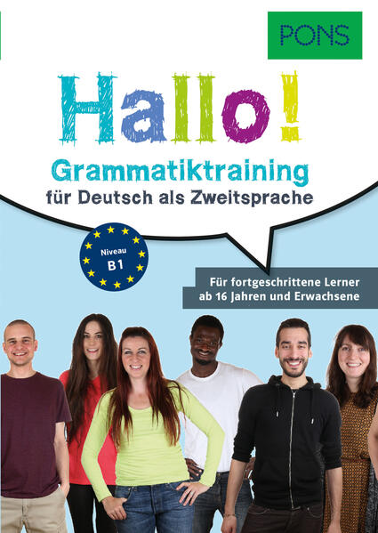 Produktbild: PONS Hallo! Grammatiktraining für Deutsch als Zweitsprache