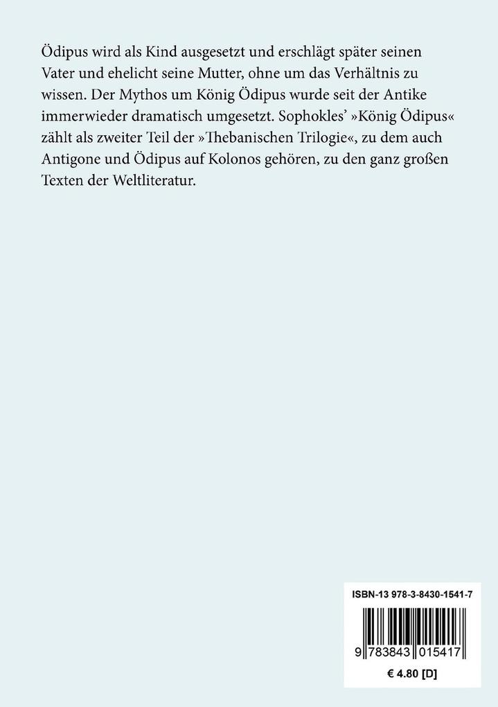 Weitere Ansicht: König Ödipus | Sophokles