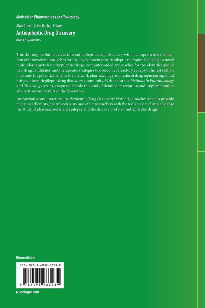 Weitere Ansicht: Antiepileptic Drug Discovery