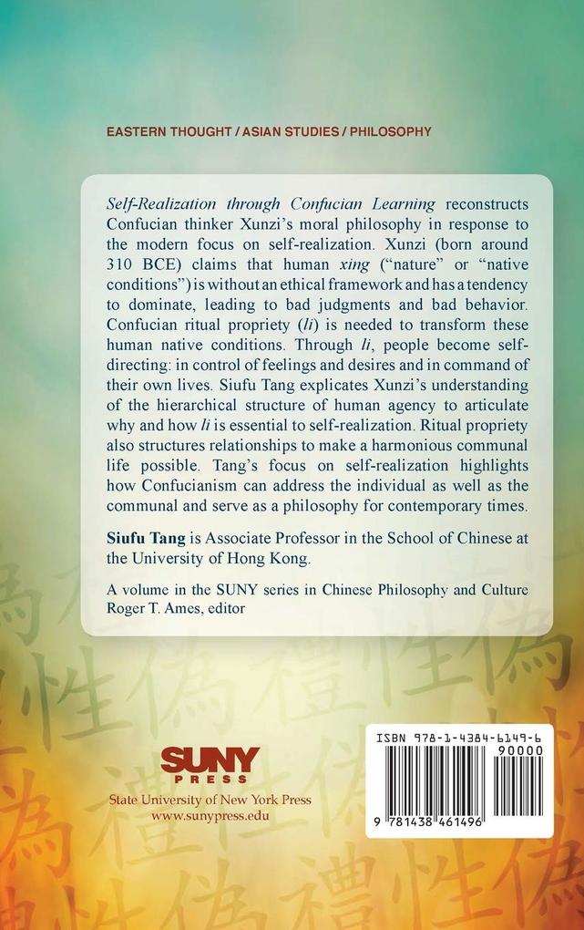 Weitere Ansicht: Self-Realization through Confucian Learning | Siufu Tang