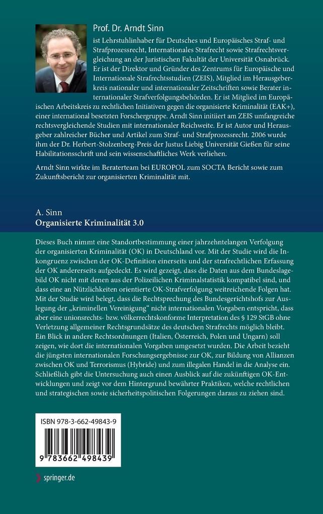 Weitere Ansicht: Organisierte Kriminalität 3.0 | Arndt Sinn