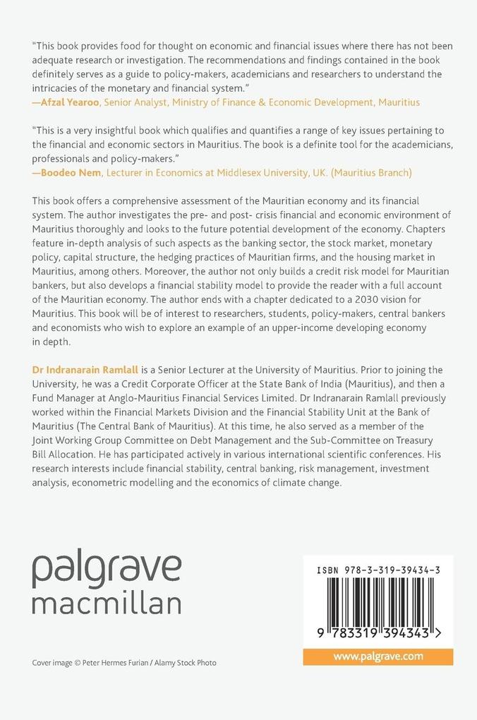 Weitere Ansicht: Economics and Finance in Mauritius | Indranarain Ramlall