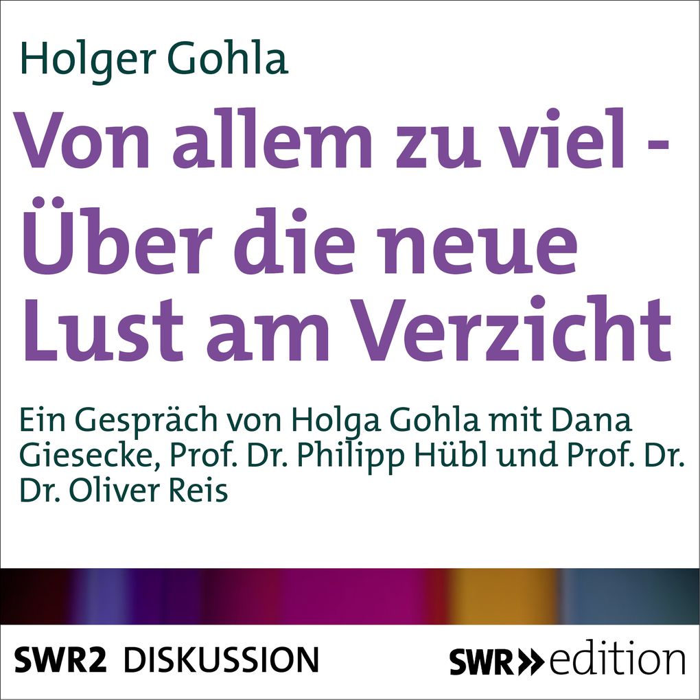 Produktbild: Von allem zu viel | Holger Gohla