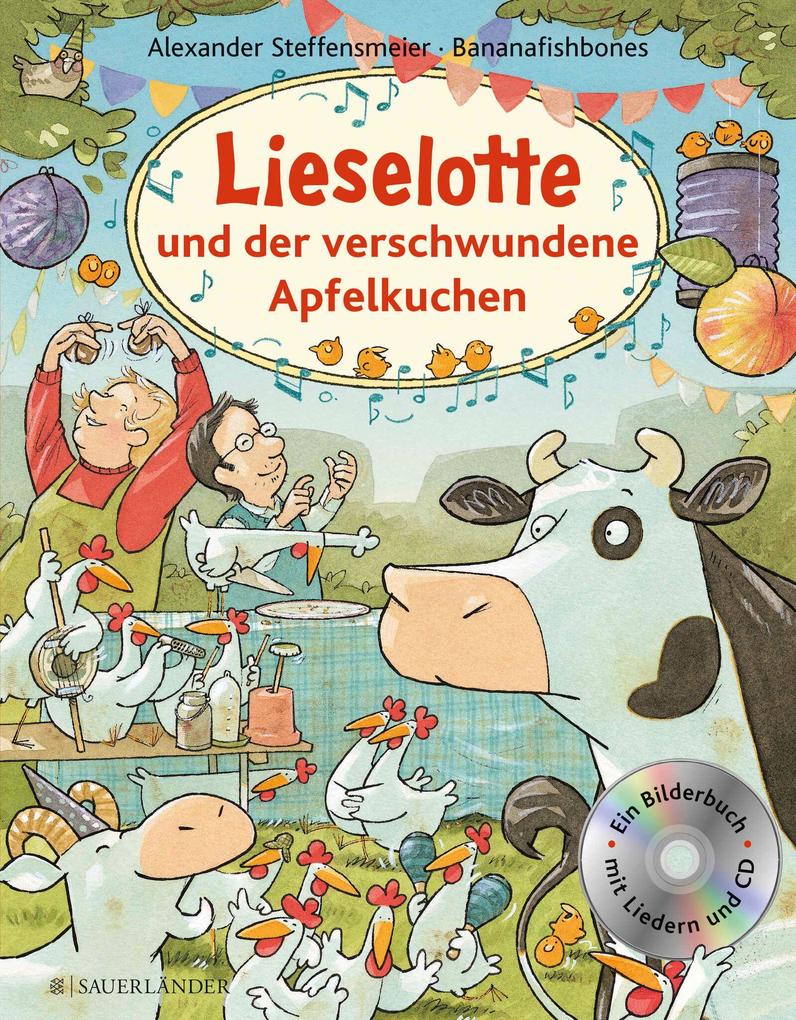 Produktbild: Lieselotte und der verschwundene Apfelkuchen. Buch mit CD | Alexander Steffensmeier