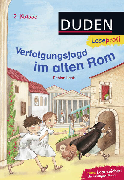 Produktbild: Leseprofi - Verfolgungsjagd im alten Rom, 2. Klasse | Fabian Lenk