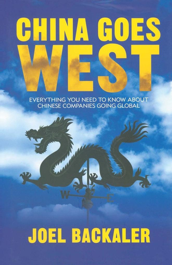 Produktbild: China Goes West | Joel Backaler