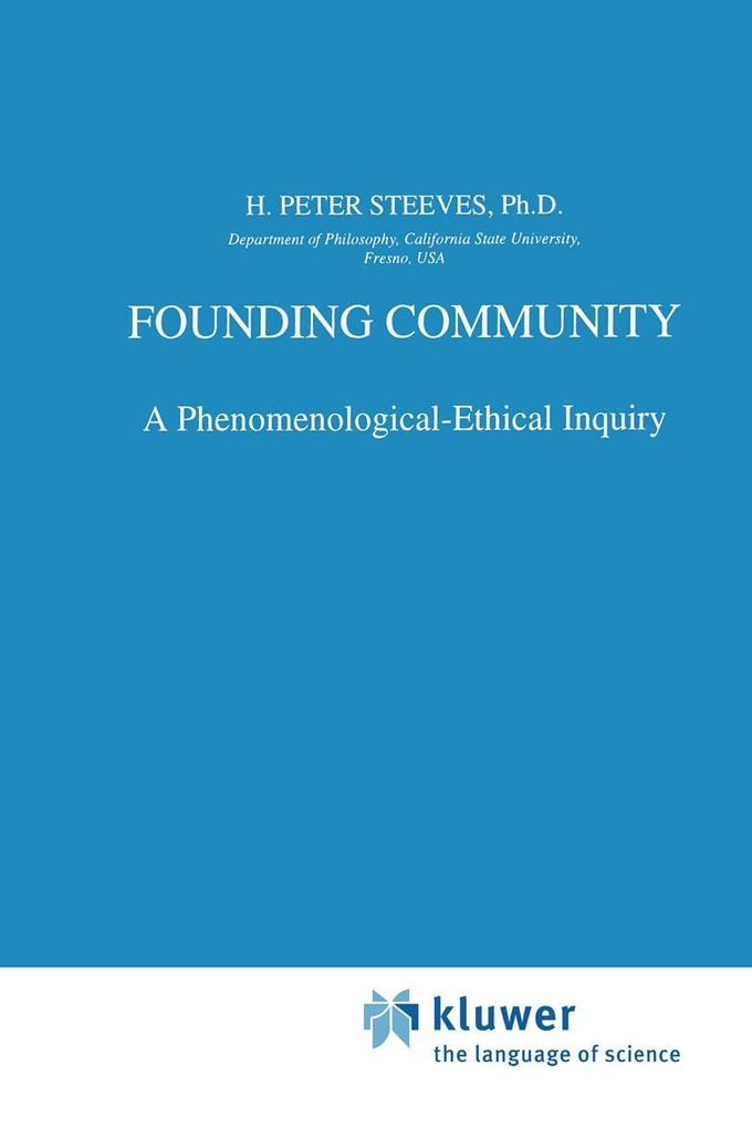 Produktbild: Founding Community | H.P. Steeves