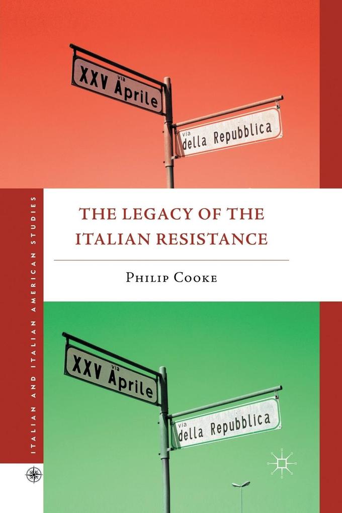 Produktbild: The Legacy of the Italian Resistance | Philip Cooke