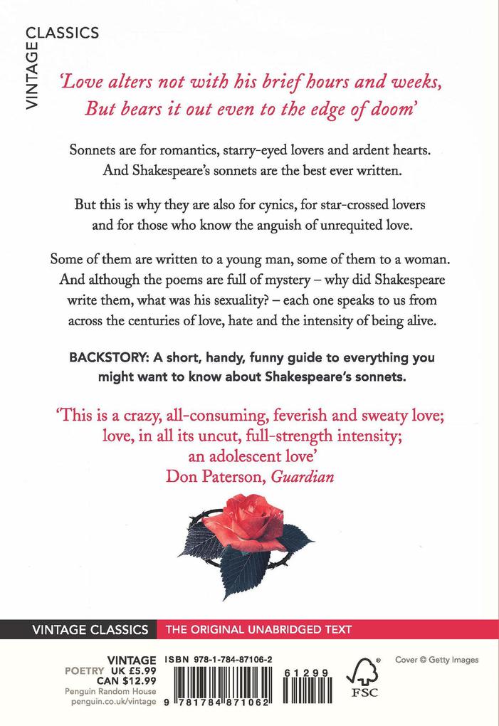 Weitere Ansicht: Sonnets | William Shakespeare