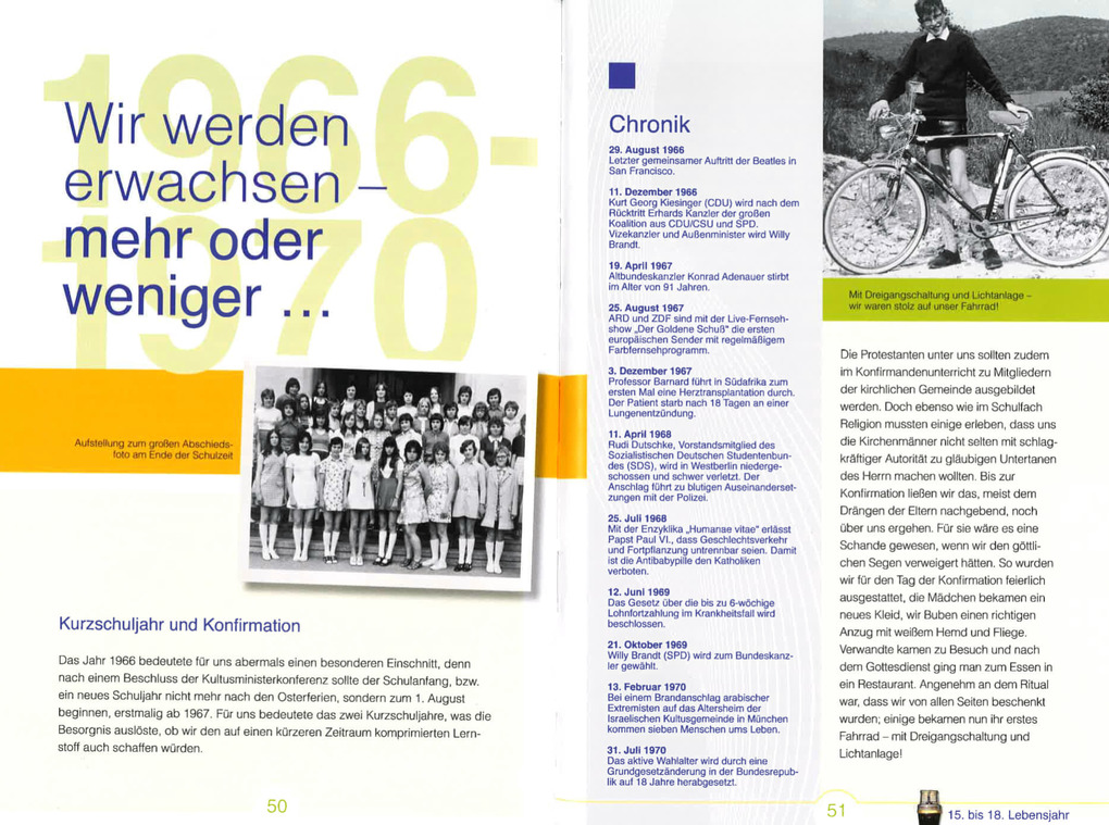 Weitere Ansicht: Wir vom Jahrgang 1952 - Kindheit und Jugend | Reinhard Bogena