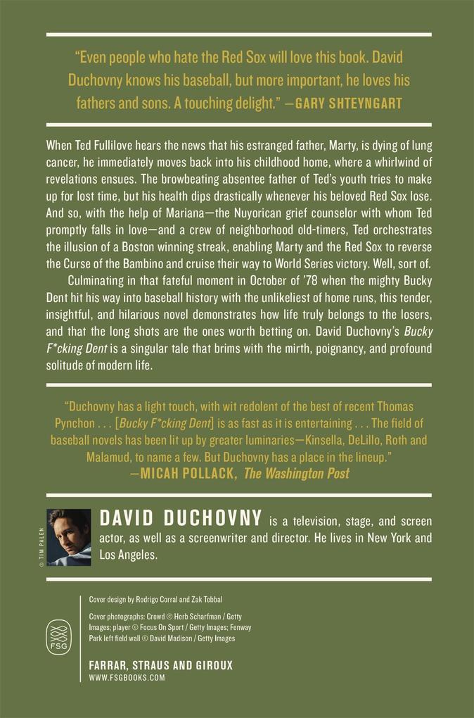 Weitere Ansicht: Bucky F*cking Dent | David Duchovny