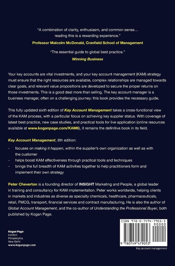 Weitere Ansicht: Key Account Management | Peter Cheverton