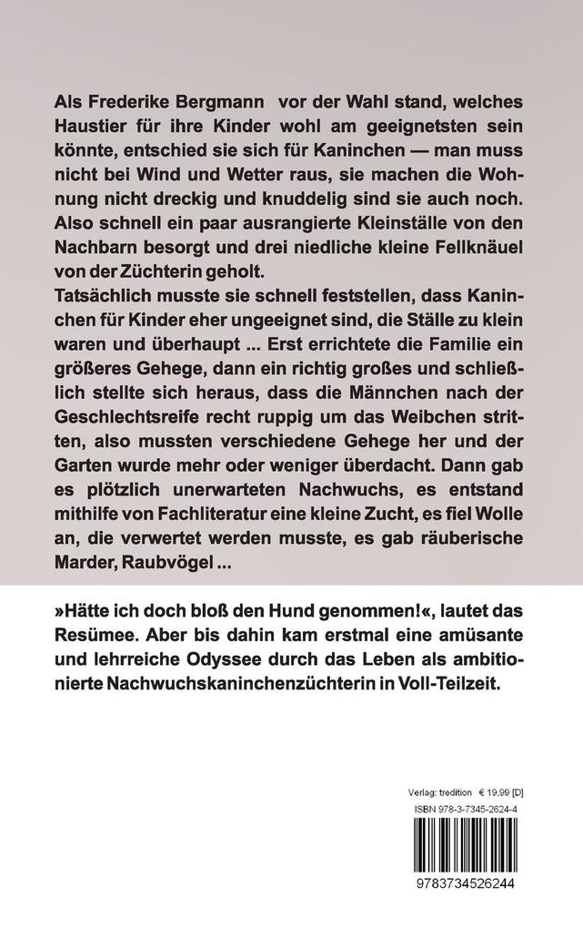 Weitere Ansicht: Frederike spinnt - Eine Kaninchengeschichte | Cristine Keidel