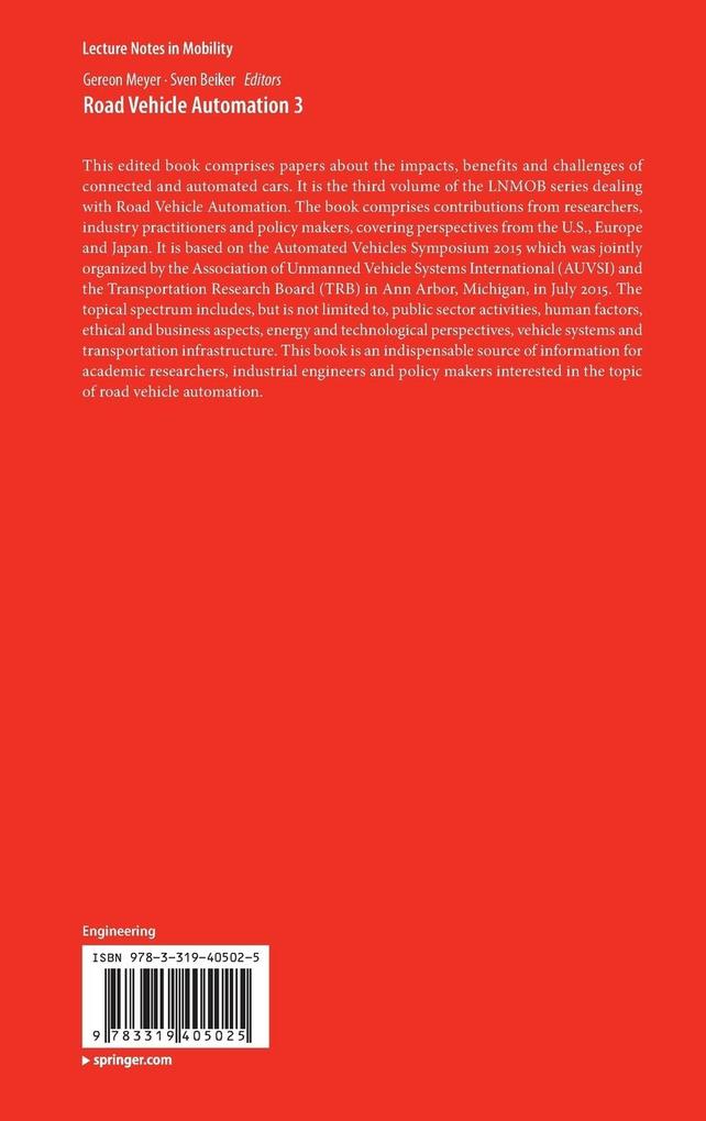 Weitere Ansicht: Road Vehicle Automation 3