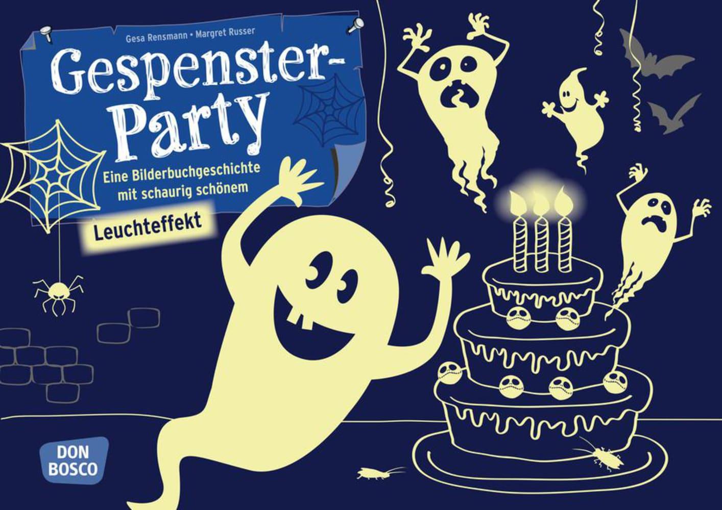 Produktbild: Gespensterparty. Kamishibai Bildkartenset | Gesa Rensmann