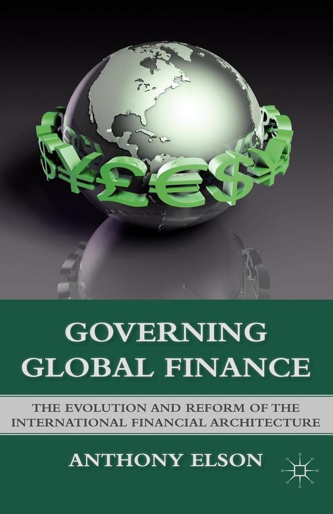 Produktbild: Governing Global Finance | Anthony Elson