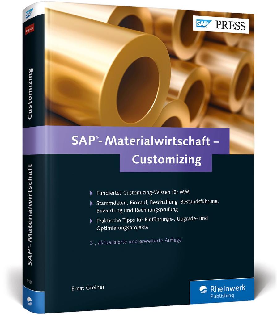 Produktbild: SAP-Materialwirtschaft - Customizing | Ernst Greiner