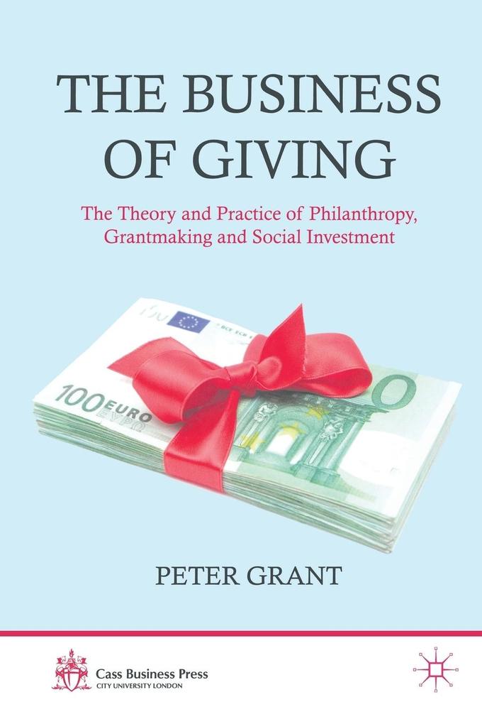 Produktbild: The Business of Giving | P. Grant