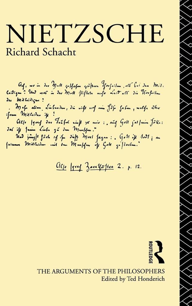 Produktbild: Nietzsche | Richard Schacht