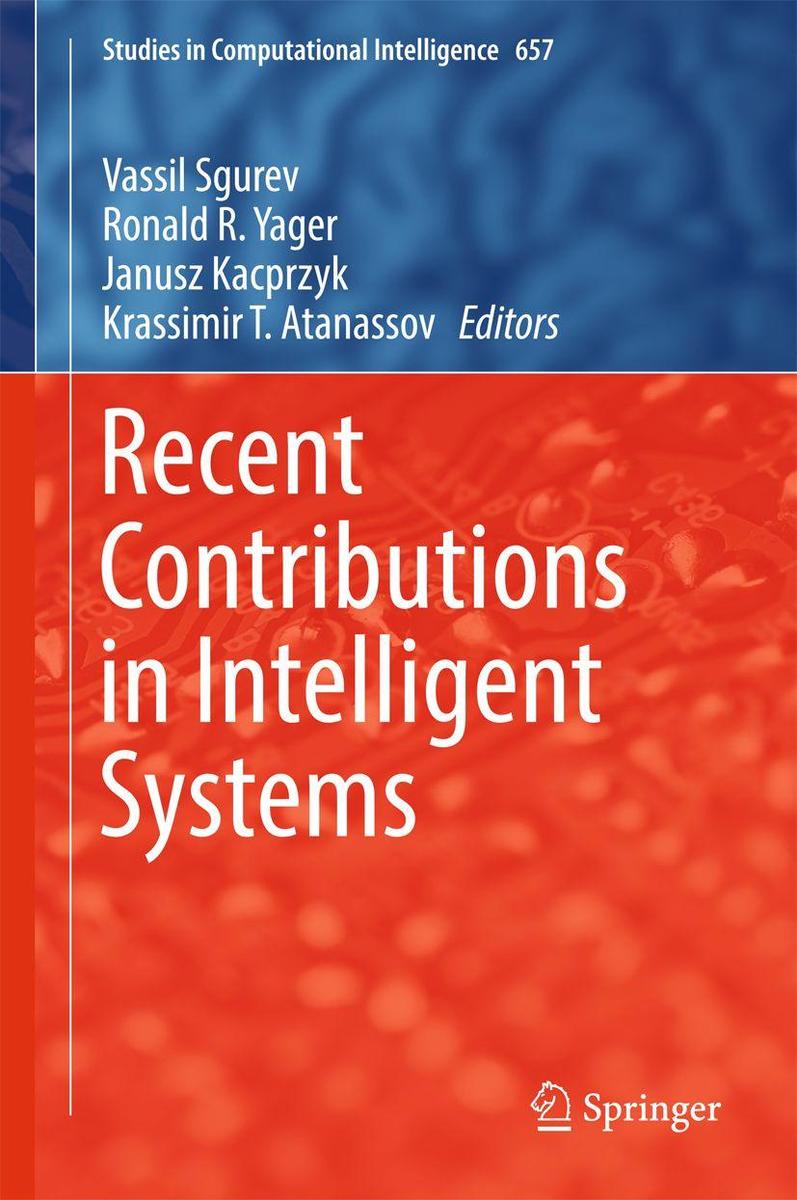 Produktbild: Recent Contributions in Intelligent Systems