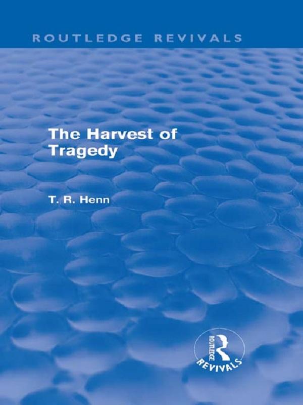 Produktbild: The Harvest of Tragedy (Routledge Revivals) | Thomas Rice Henn