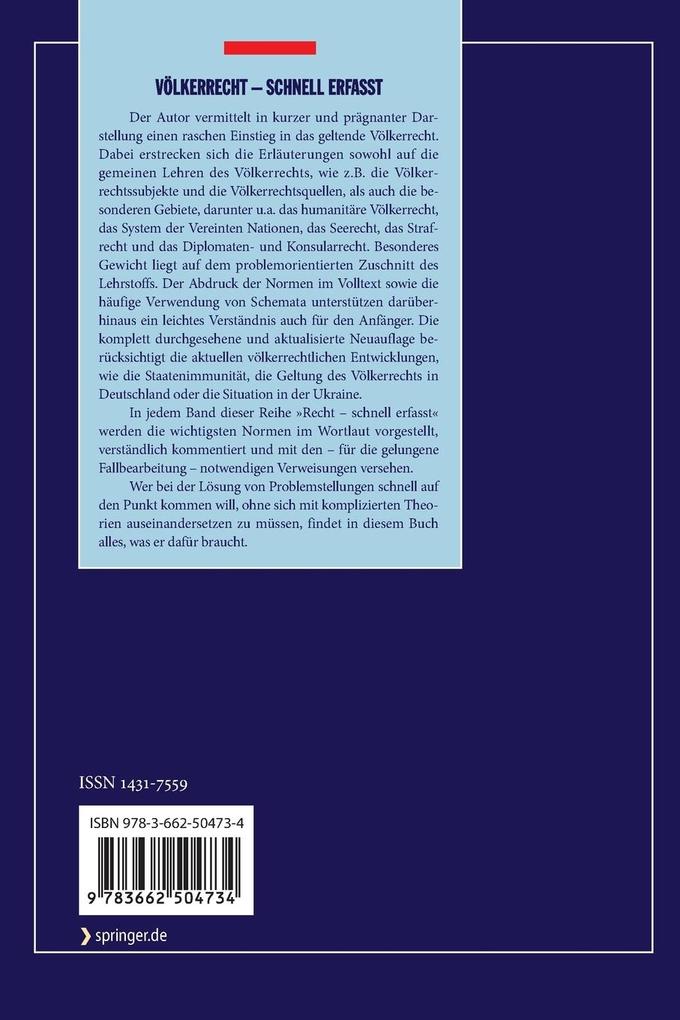 Weitere Ansicht: Völkerrecht - Schnell erfasst | Stefan Lorenzmeier