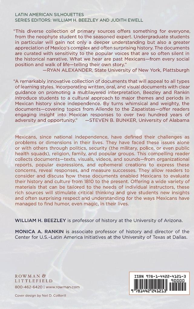Weitere Ansicht: Problems in Modern Mexican History
