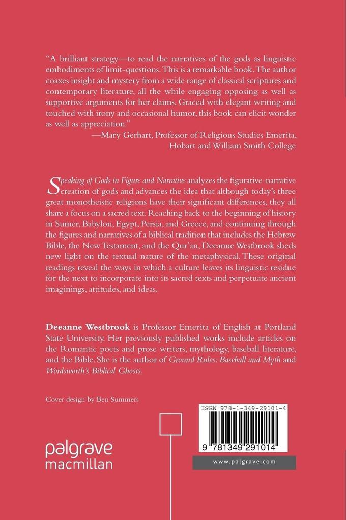 Weitere Ansicht: Speaking of Gods in Figure and Narrative | D. Westbrook