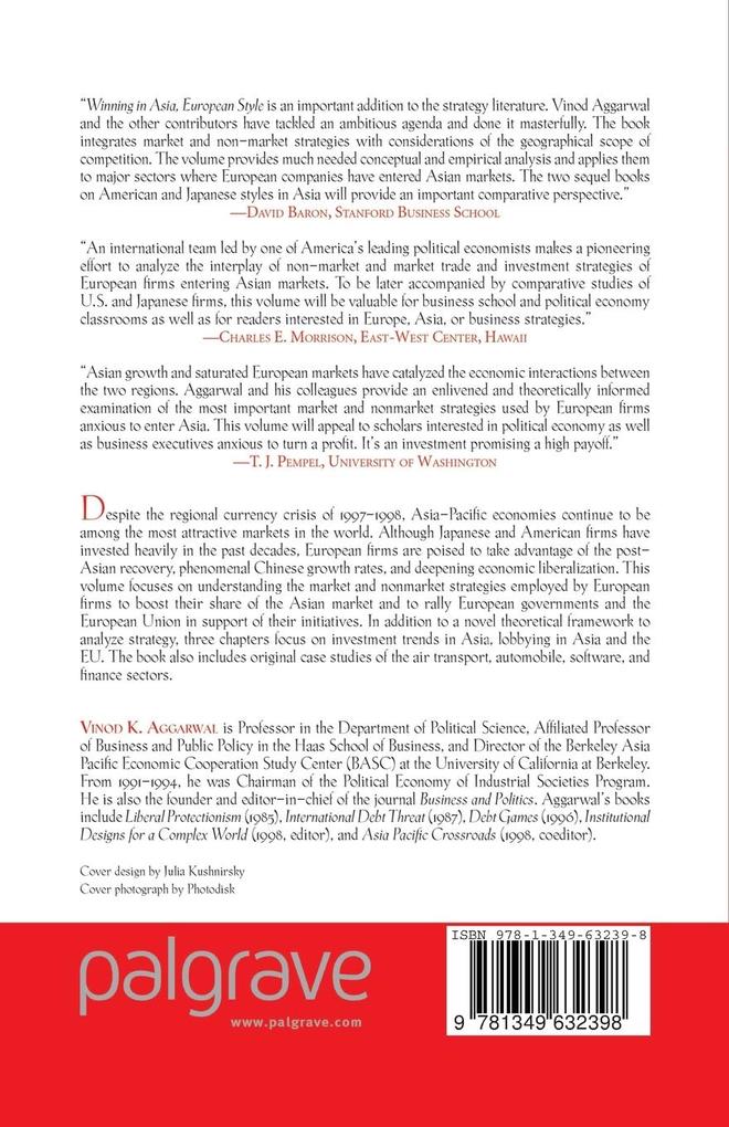 Weitere Ansicht: Winning in Asia, European Style | V. Aggarwal