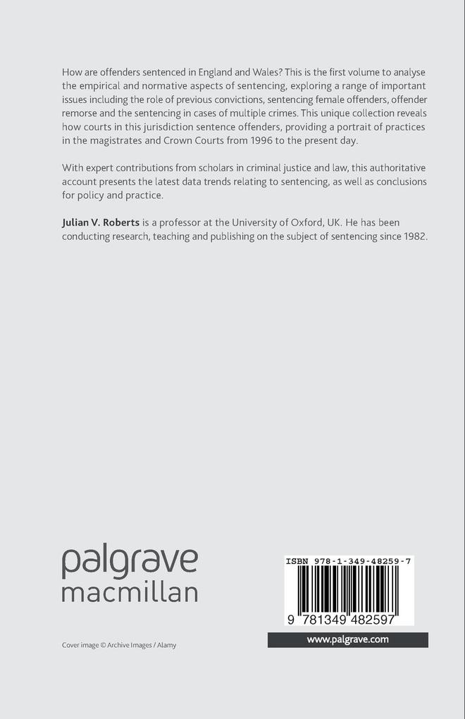 Weitere Ansicht: Exploring Sentencing Practice in England and Wales
