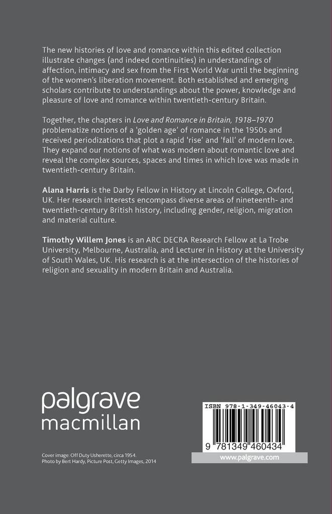 Weitere Ansicht: Love and Romance in Britain, 1918 - 1970