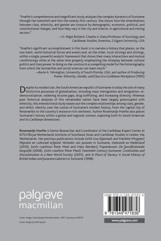 Weitere Ansicht: Suriname in the Long Twentieth Century | R. Hoefte
